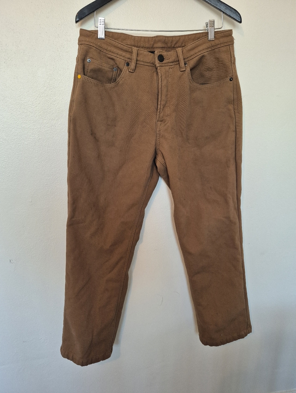 Cat Fleece Lined Work Pants Size 34 X 30